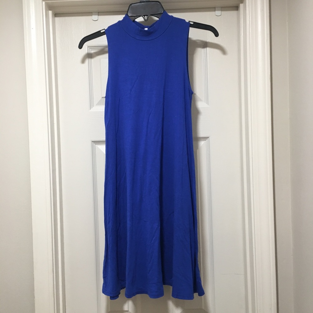 Tank Top Royal Blue Dress